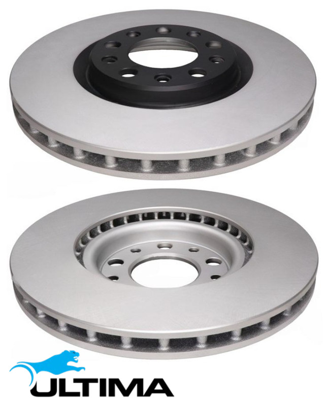 FRONT VENTED DISC BRAKE ROTORS FOR ALFA ROMEO 940A2 940C2 198A4 1.4L I4 OD 305MM