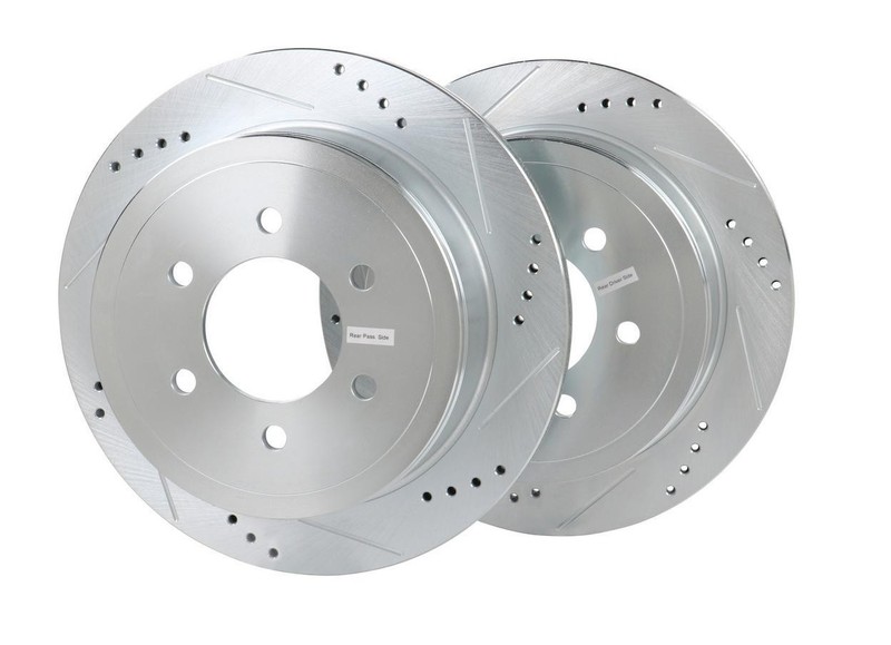 PowerStop Rear Disc Brake Rotor Set for 2007 Ford F-150 FX2 5.4L V8 FLEX SOHC gallery