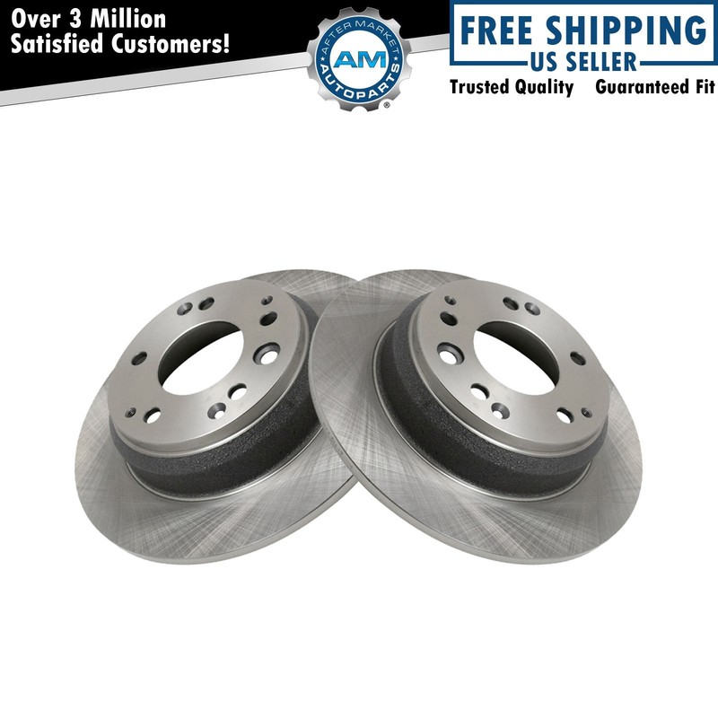 Rear Disc Brake Rotor Pair Set for Honda Odyssey RL Legend