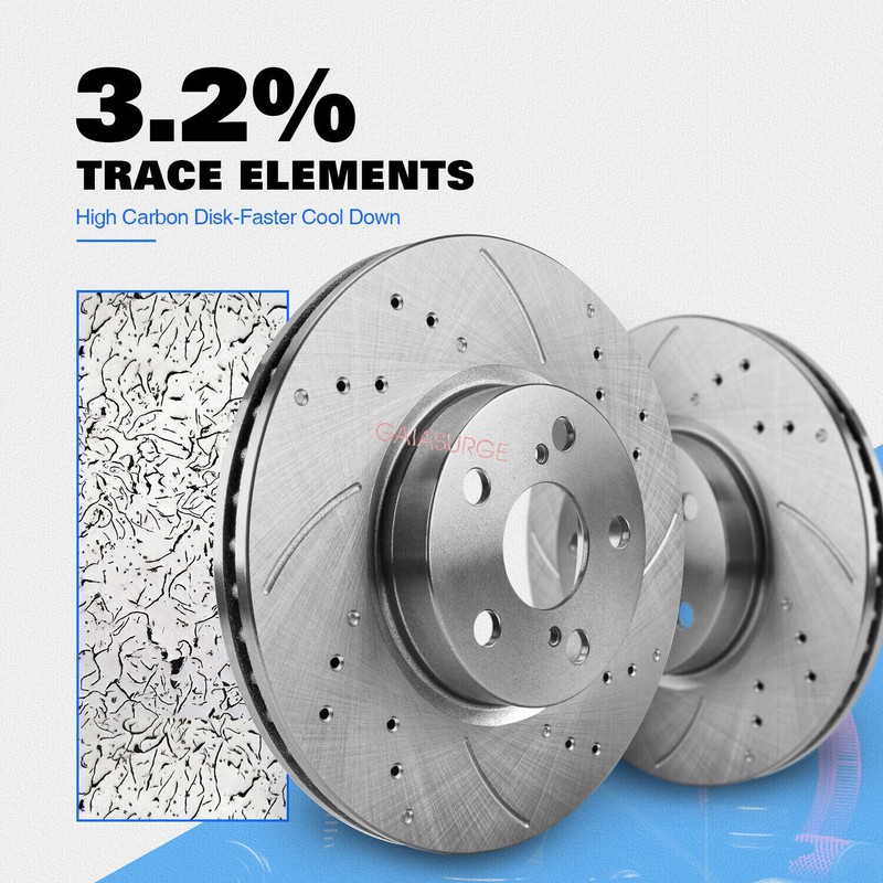 300mm Front Disc Brake Rotors & Ceramic Brake Pads for Mazda 3 2004-2015 SP23 gallery