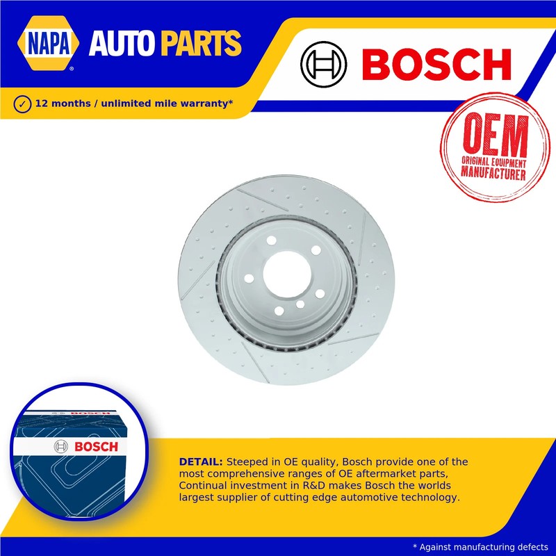 2x Brake Discs Pair Vented fits BMW 325 E91, E93 3.0 Rear 07 to 13 N53B30A 324mm