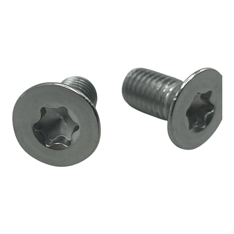 2002-13 MINI Cooper Pair Stainless 2 Brake Rotor Torx mounting Screw R50 R53 R56 gallery
