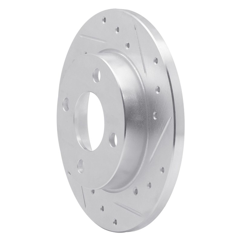 For Dodge Charger 83-87 Brake Rotor eLINE Drilled & Slotted 1-Piece Front gallery