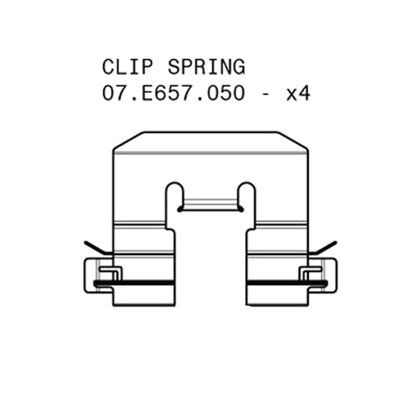 Brembo OEM Rear Brake Pads Kit For 2019-2022 Hyundai Veloster N 10 Yr Warrranty gallery