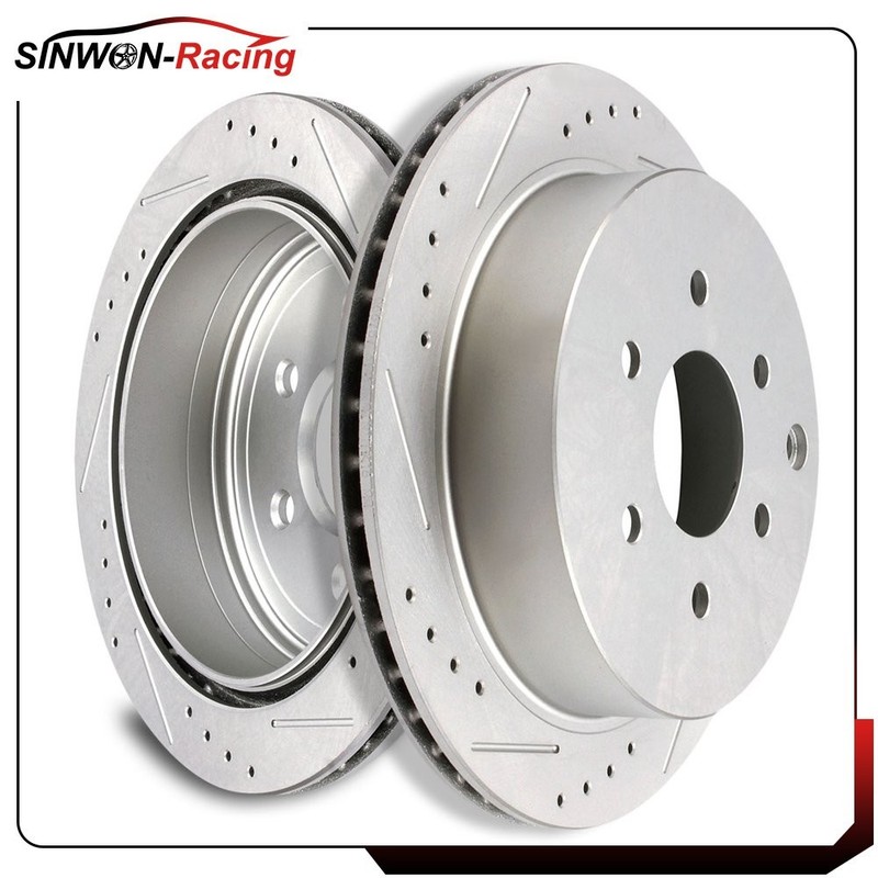 Rear 286 mm Brake Rotors Fits NISSAN FRONTIER 2005-2016 2017 2018 2019