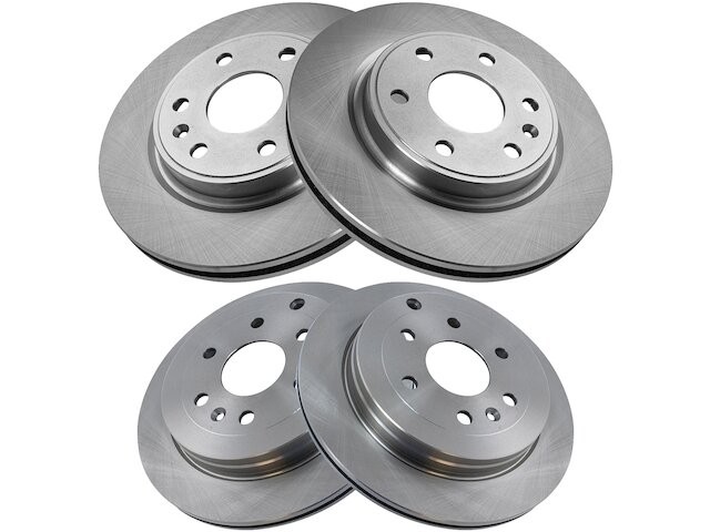 For 1999-2006 GMC Sierra 1500 Brake Rotor Set Front and Rear 18651FKRR 2001 2000