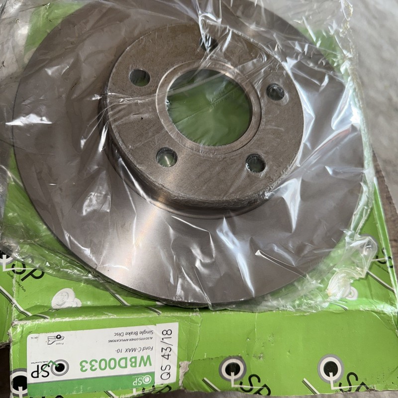 2 x BRAKE DISCS FOR FORD C-MAX FOCUS FOCUS C-MAX GRAND C-MAX FRONT