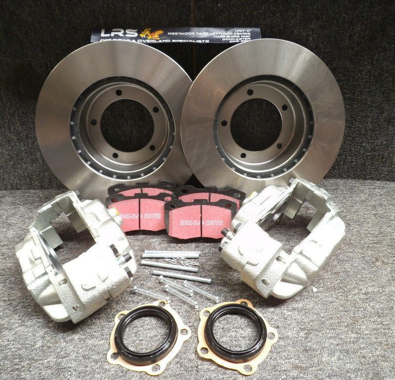 LAND ROVER DEFENDER 90 110 FRONT VENTED BRAKE UPGRADE KIT