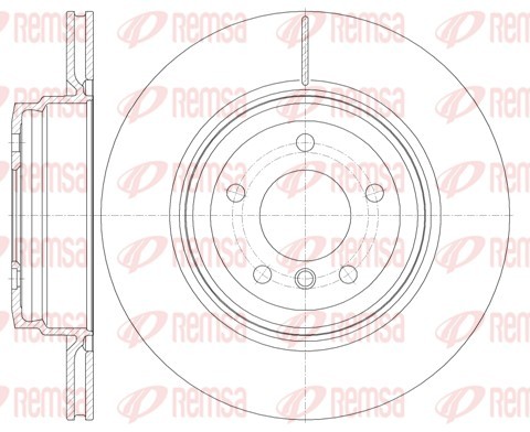 Remsa 6976.10 Brake Disc for BMW