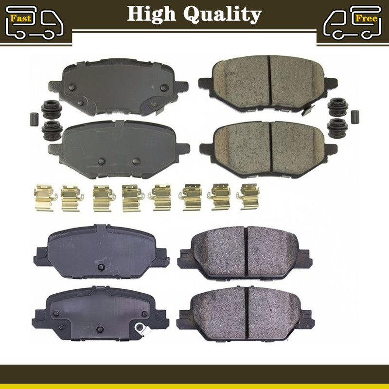 Front & Rear Ceramic Brake Pads Kit For 2017-2025 Honda Clarity HR-V 9 Yr Warr.