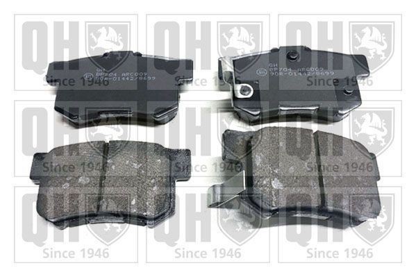 Quinton Hazell Front Discs (Pair) & Front Pads + Rear Discs (Pair) & Rear Pads gallery