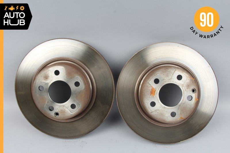03-06 Mercedes R230 SL500 Front Brake Rotor Disc Set of 2 / 2304210412 OEM