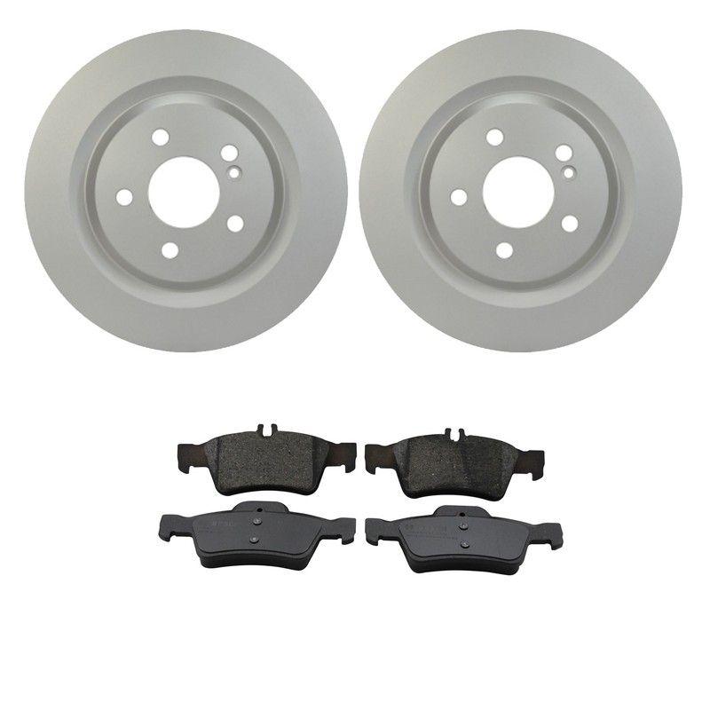 Hella Rear Rotors Bosch Ceramic Disc Brake Pad Kit For C216 CL600 W221 S550 S600
