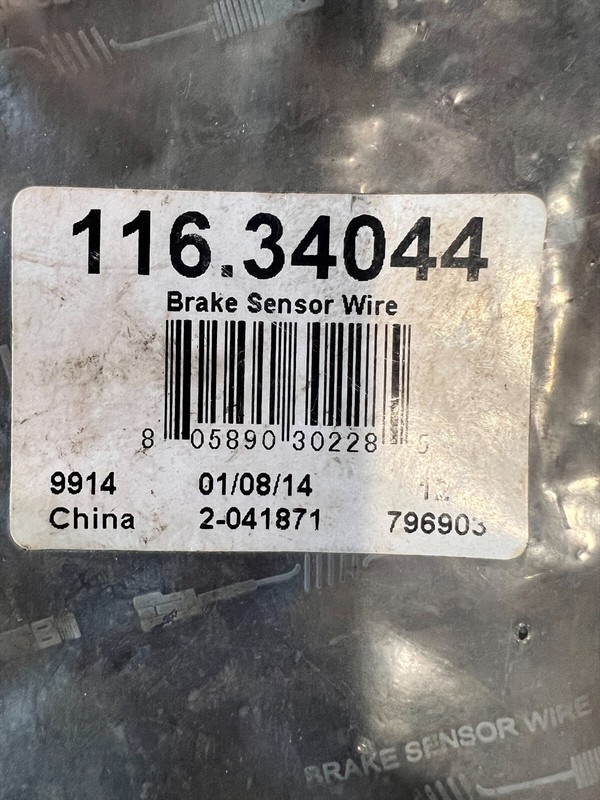 Disc Brake Pad Sensor Wire 116.34044 (062) NEW