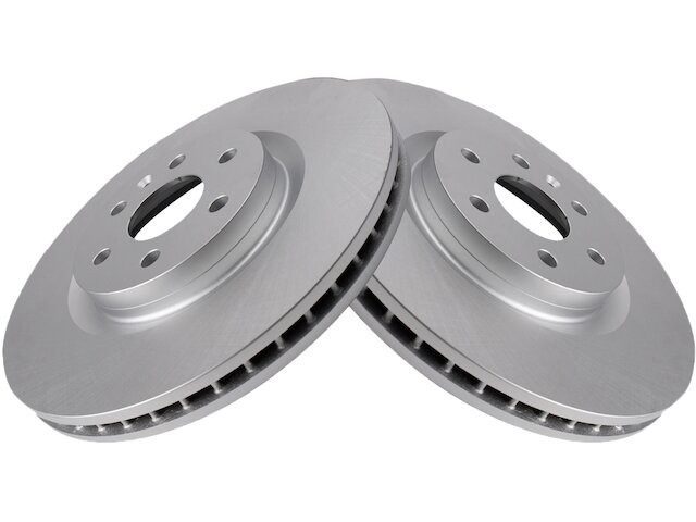 TRQ 14PC66K Front Brake Rotor Set Fits 2011 Saab 94X