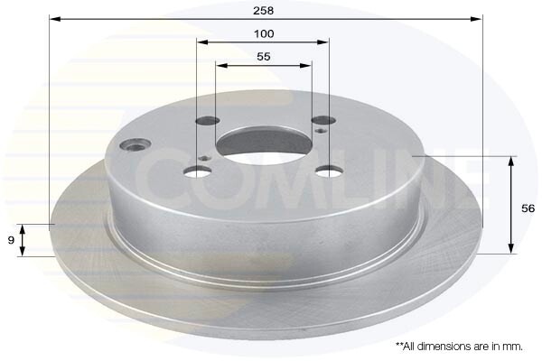 Fits Toyota Corolla 1997-2008 1.4 1.6 + Other Models AZ Rear Brake Disc #1 gallery