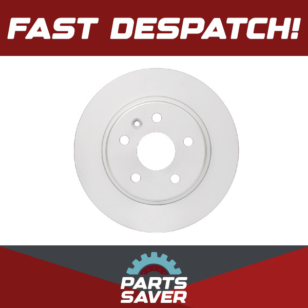 2x Brake Discs Pair Solid fits VAUXHALL ASTRA K 1.4 Rear 2015 on 264mm Set Bosch