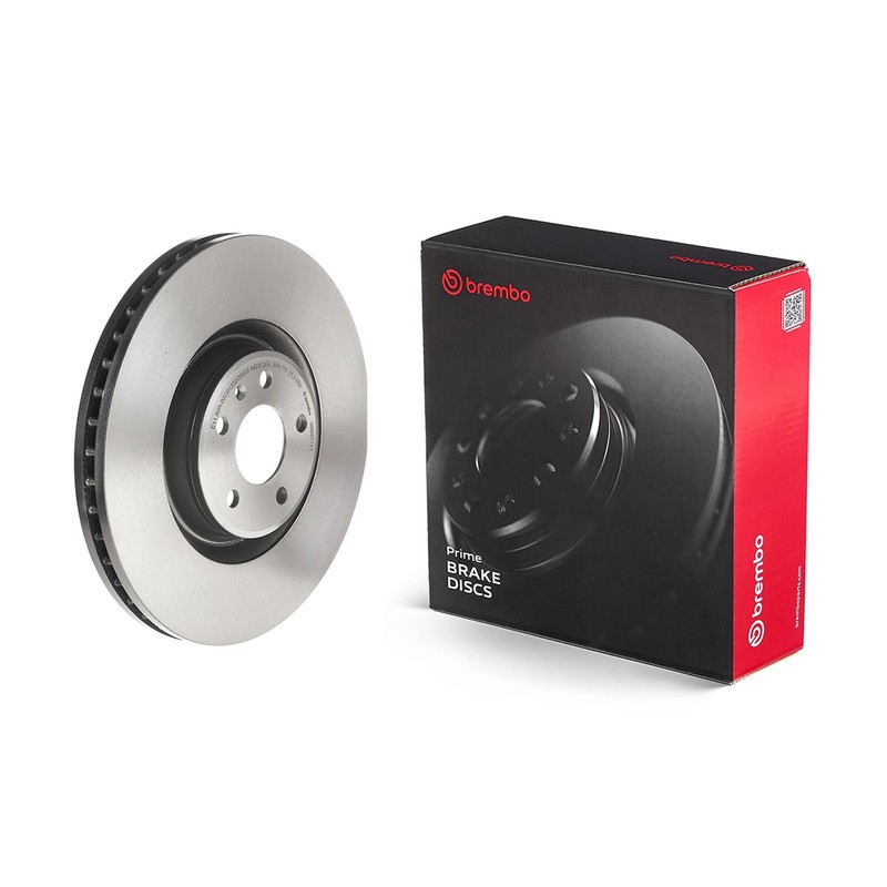 2x Brake Discs Pair Vented fits AUDI A8 D4 2.5 Front 12 to 16 356mm Set Brembo gallery