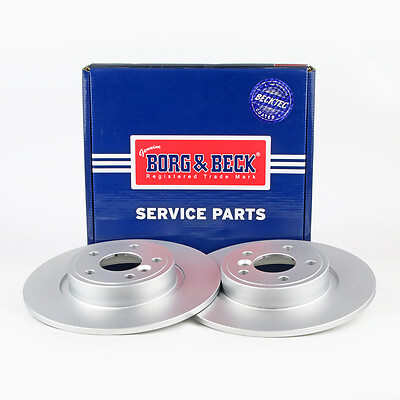 KGF Rear 1x Brake Disc Fits Jaguar XE 2015- XF 2015- 2.0 D T4N1742 gallery