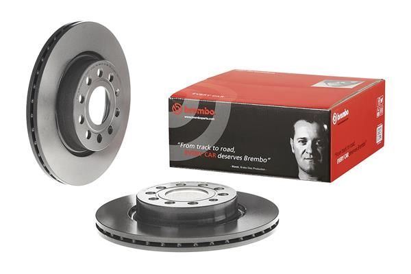 Front + Rear Brake Discs Vented & Solid + Brake Pads Fits VW Beetle Jetta BREMBO gallery