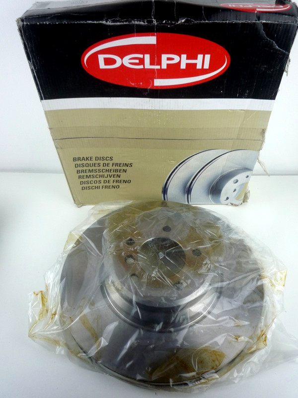 DELPHI BG9019 BMW 1 SERIES X1 VENTED SINGLE FRONT BRAKE DISC 348mm NEW IN BOX