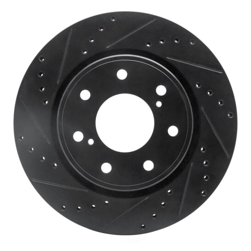 Dynamic Friction Drilled,Slotted Rotor L4WD DFC 633-54219R 10-14 Ford F-150