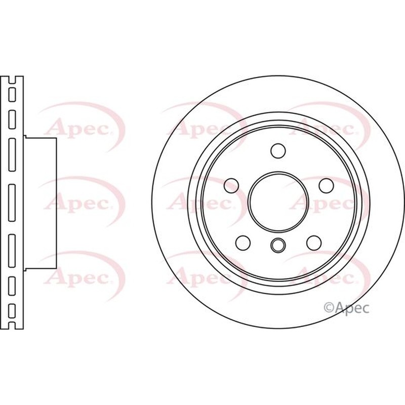 Apec Front Brake Disc DSK3085 – OE High Quality Precision Engineered Part