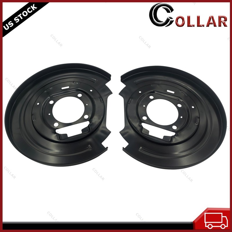 Set of 2 Rear for F150 Truck F250 Ford NEW Brake Backing Plates 924-215