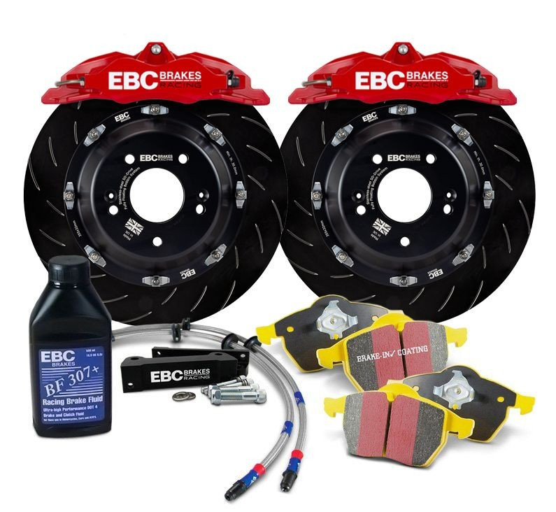 EBC 6 Pistons 380x36mm BBK Big Brake Kit for 08-13 BMW E90 E92 E93 M3 [Red]