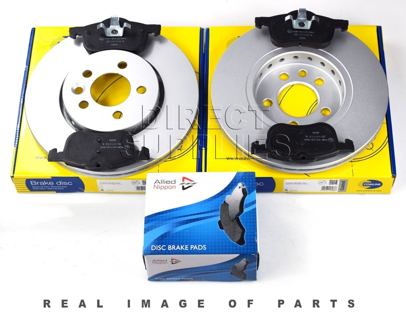 FRONT AXLE BRAKE SET DISCS AND PADS FOR ROVER 75 RJ MG ZT -T ADB0898 ADC1318V