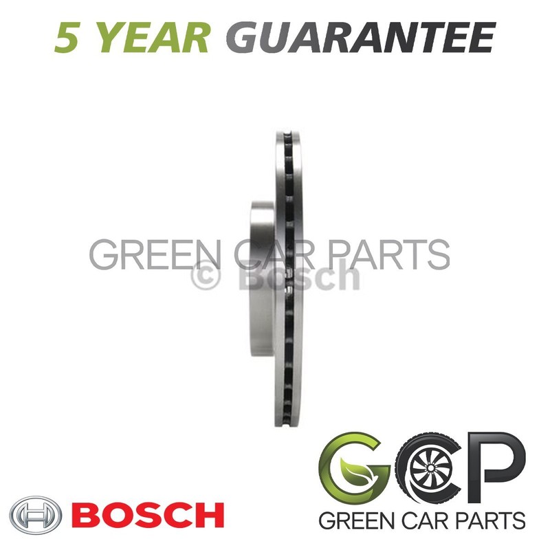 Bosch Front Brake Discs Fits Renault Clio 1991-2015 Kangoo 1997-2008 gallery