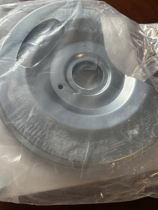 Classic Performance Wheel Dust Shields Brake Shields, Steel, Natural, Pair gallery