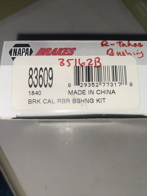 NAPA Ultra Premium Disc Brake Bushing Kit