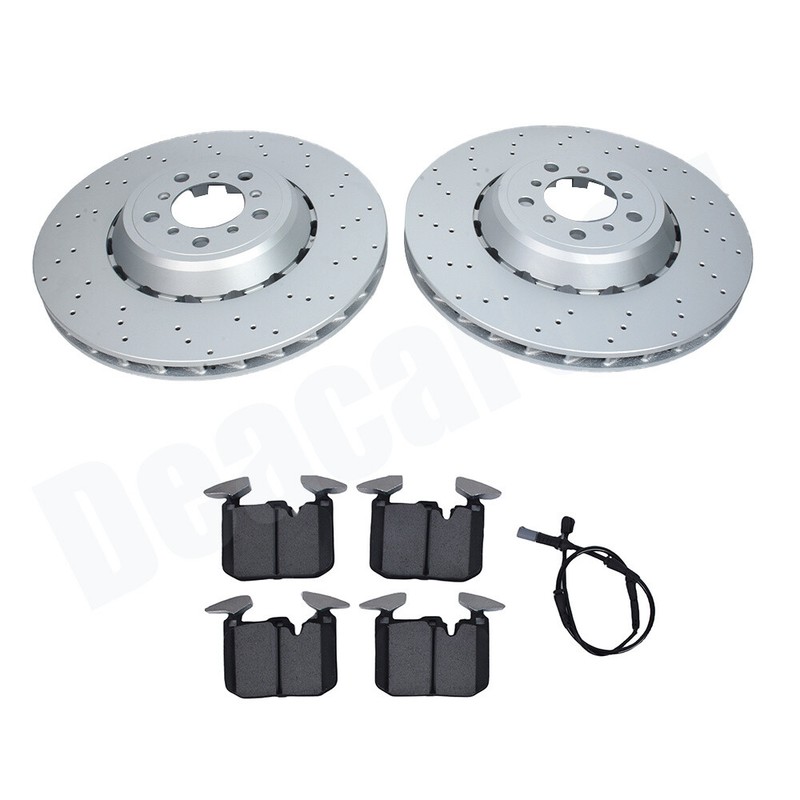 New Front Brake Kit 380mm Disc Rotors & Ceramic Pads For BMW F80 F82 F87 US