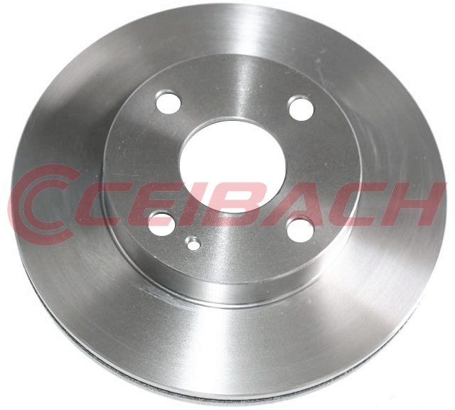 2x Ceibach Front Brake Discs Pair 235mm Vented Fits Mazda 121 323 C S Mx-5