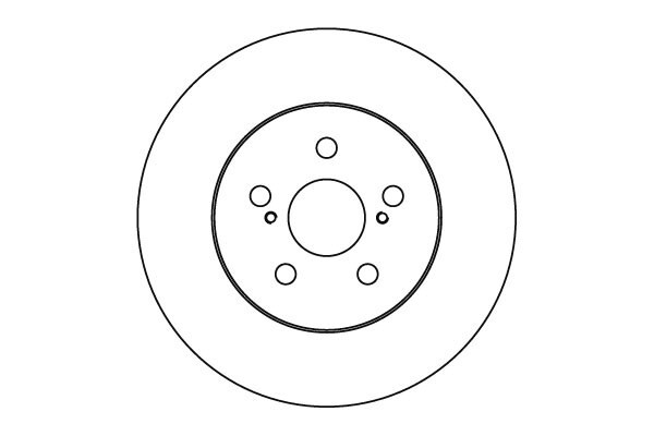 Fits Toyota Avensis 1.6 1.8 2.0 D TD Firstpart Rear 1x Brake Disc #1 4243105040 gallery