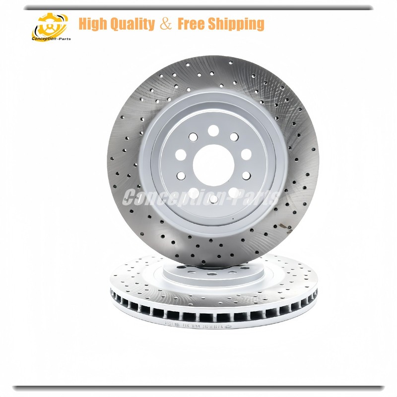 4x High-Quality Front Rear Brake Rotor For 2017-22 Maserati Ghibli Quattroporte gallery