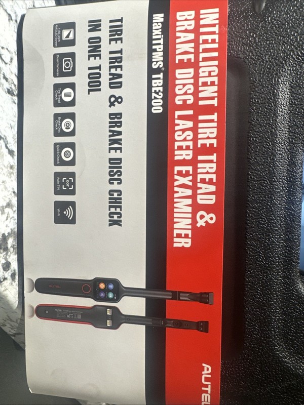 Brand New Tire Thread And Brake Disc Examiner