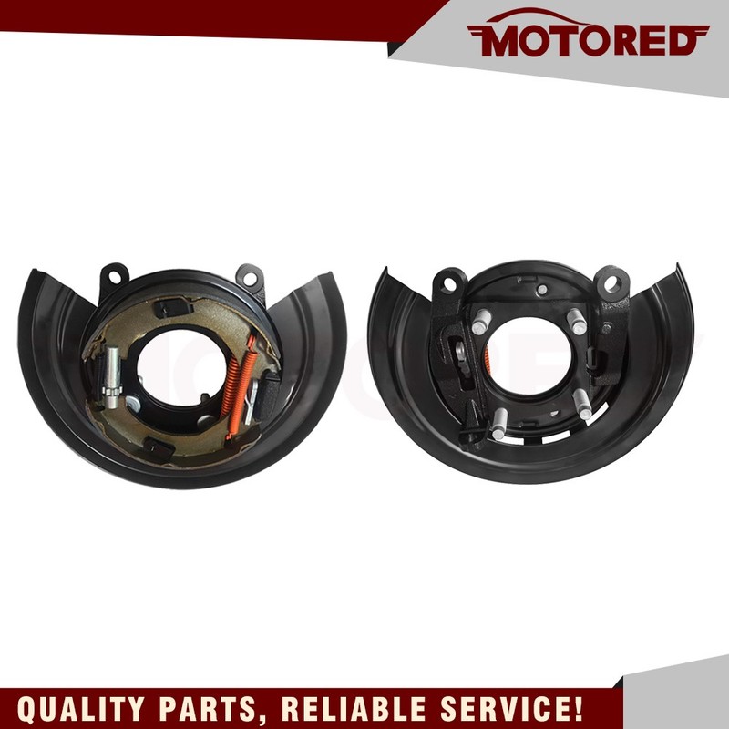 Rear Parking Brake Assy Backing Plate For Ford F-250 Forward of Axle LH or RH