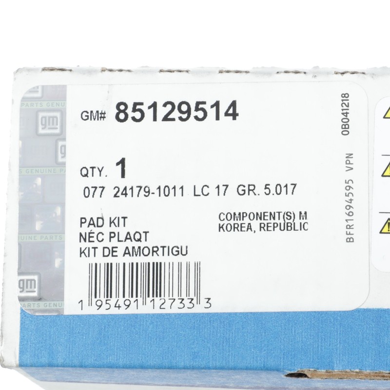 OEM NEW 2020-2025 Buick Chevrolet GMC Front Disc Brake Pads Assembly 85129514 gallery