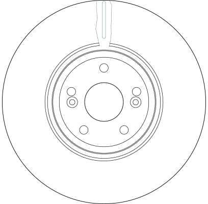 2pcs Brake Disc TRW DF4231S for Renault Vel Satis gallery