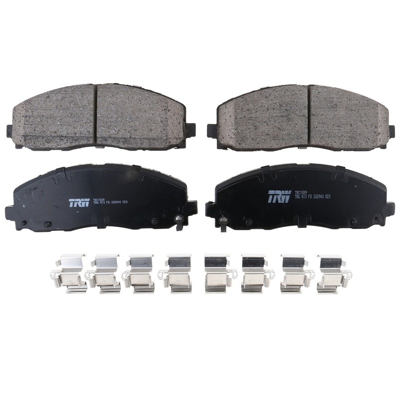 Front Brake Kit 330mm Drilled Rotors TRW Ceramic Pad For Pacifica Journey Routan gallery