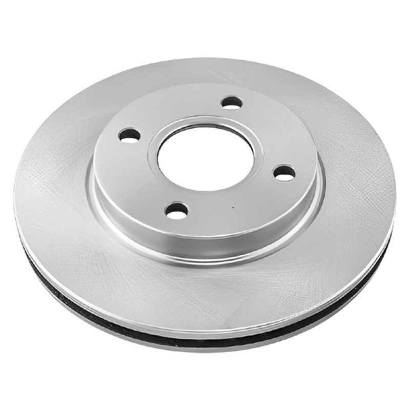 Front Right & Front Left Vented Disc Brake Rotors With Pads For Ford Focus 04-00 gallery