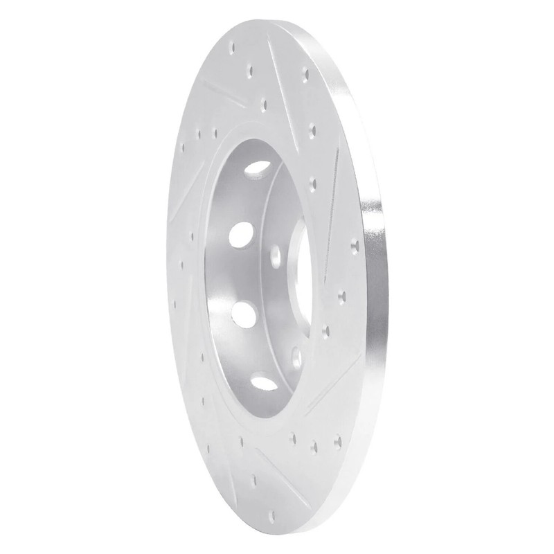 For Mercedes-Benz C230 97-98 Brake Rotor eLINE Drilled & Slotted 1-Piece Front gallery