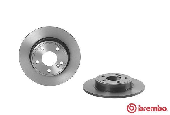 Fits Mercedes A-Class 2012-2018 B-Class 2011-2018 Brake Discs Rear AST gallery