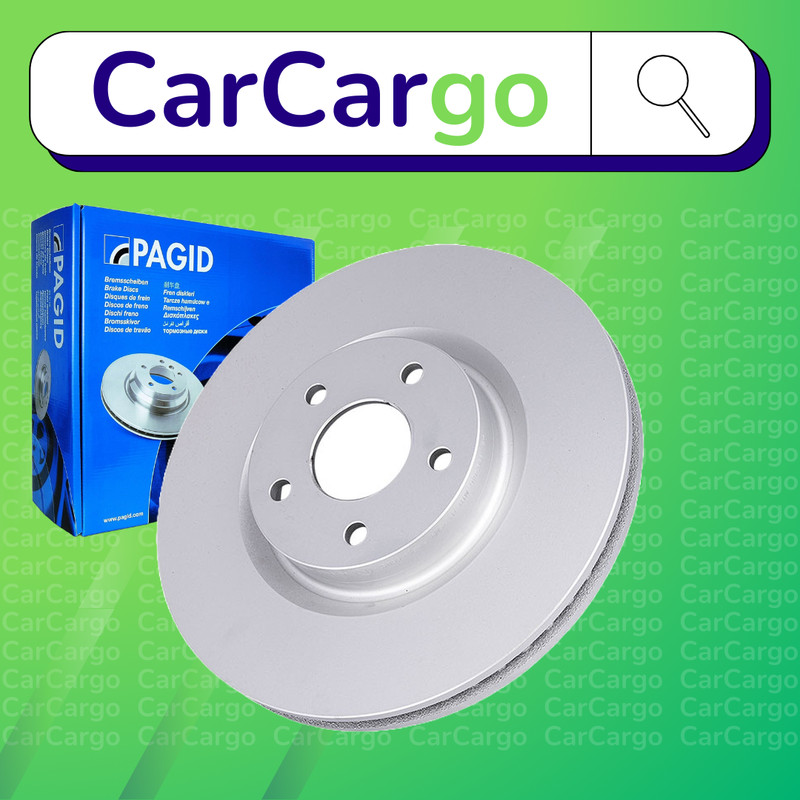 Pagid Vented Front Brake Discs Pair For Ford Kuga 2.5 FHEV 4×4 2021-2024 308 mm