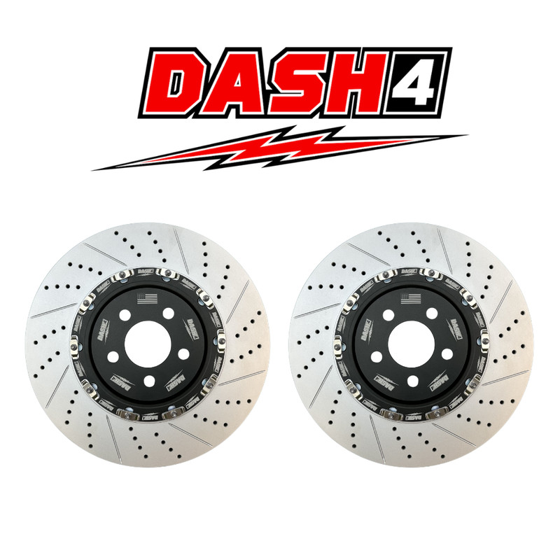 2021-2023 Dodge Charger Challenger Hellcat Scat Pack 400MM 2-Piece Slotted Front