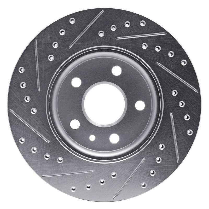 For Chevy Cruze 11-19 Brake Rotor DFC Premium Drilled & Slotted Front Passenger gallery