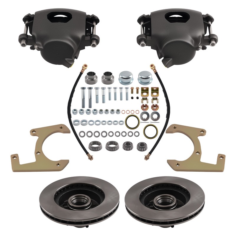 Disc Brake Conversion Kit for Chevy GMC Half-Ton Pickup 1947-1959 5x4.75" Bolt gallery