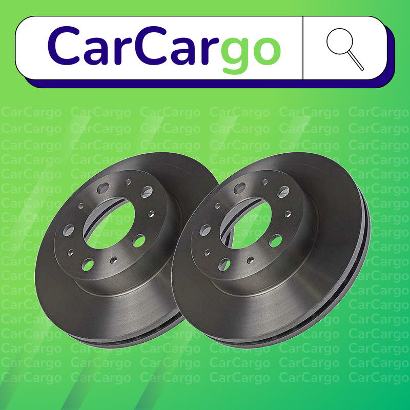 Vented Front Brake Discs Fiat Ducato 100 Multijet 2.2 D 2006-2023 300 mm